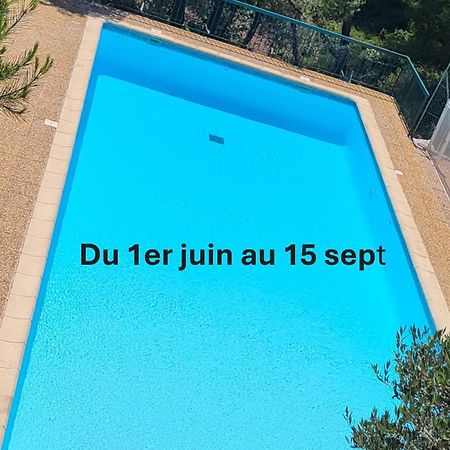 Appartement En Residence Avec Piscine Bandol Exteriér fotografie